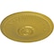 Ekena Millwork Bailey Ceiling Medallion (Fits Canopies up to 4"), Hand-Painted Rich Gold, 18 1/8"OD x 3/4"P CM19BIRGS - alternate 2